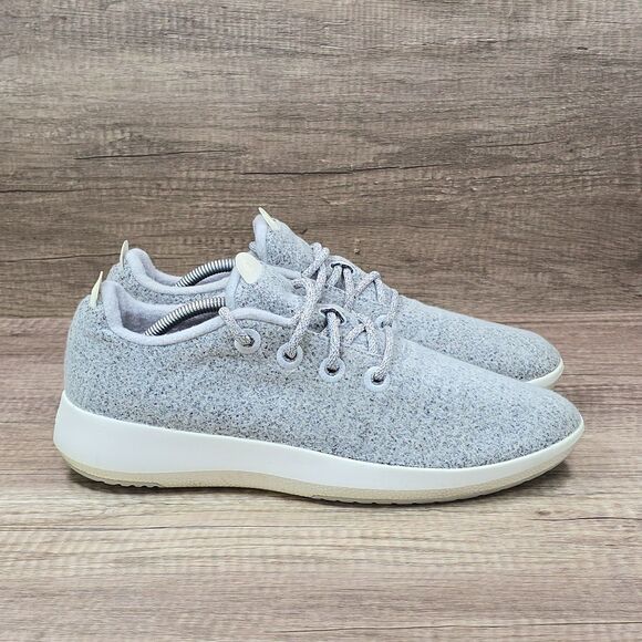 Allbirds Wool Runner Mizzle Men's Size 12 Dapple Grey Running Shoes (0421 NV1) - Picture 1 of 9